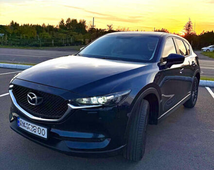 Синий Мазда СХ-5, объемом двигателя 2 л и пробегом 80 тыс. км за 22000 $, фото 1 на Automoto.ua
