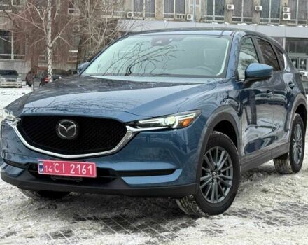 Синий Мазда СХ-5, объемом двигателя 2.5 л и пробегом 177 тыс. км за 19900 $, фото 1 на Automoto.ua