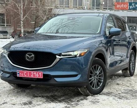 Синий Мазда СХ-5, объемом двигателя 2.49 л и пробегом 176 тыс. км за 19900 $, фото 1 на Automoto.ua