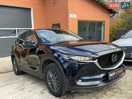 Синий Мазда СХ-5, объемом двигателя 2.49 л и пробегом 90 тыс. км за 18499 $, фото 1 на Automoto.ua