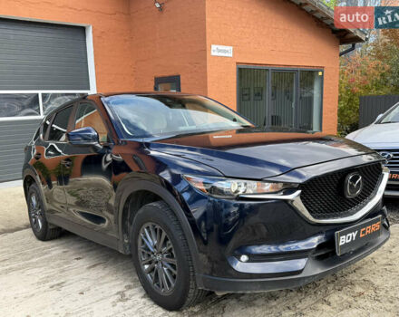 Синий Мазда СХ-5, объемом двигателя 2.49 л и пробегом 90 тыс. км за 17500 $, фото 1 на Automoto.ua