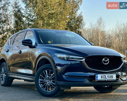 Синий Мазда СХ-5, объемом двигателя 2 л и пробегом 90 тыс. км за 22799 $, фото 1 на Automoto.ua