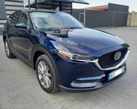 Синий Мазда СХ-5, объемом двигателя 2.5 л и пробегом 94 тыс. км за 12600 $, фото 1 на Automoto.ua