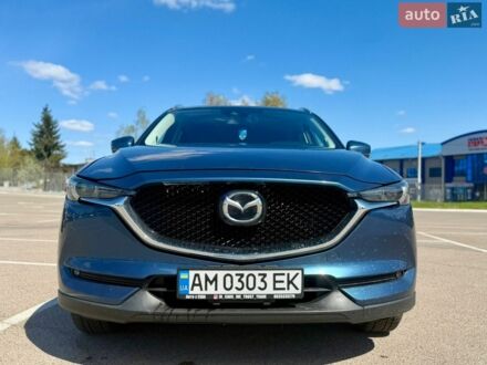 Синий Мазда СХ-5, объемом двигателя 2.49 л и пробегом 71 тыс. км за 20800 $, фото 1 на Automoto.ua