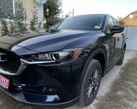 Синий Мазда СХ-5, объемом двигателя 2.5 л и пробегом 81 тыс. км за 18999 $, фото 1 на Automoto.ua