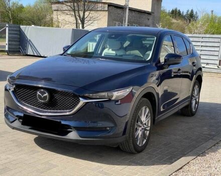 Синий Мазда СХ-5, объемом двигателя 2.5 л и пробегом 88 тыс. км за 16200 $, фото 1 на Automoto.ua