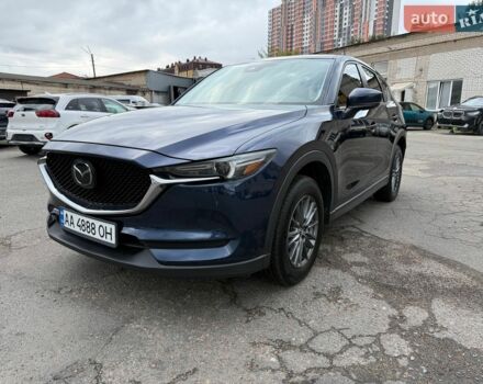 Синий Мазда СХ-5, объемом двигателя 2.5 л и пробегом 65 тыс. км за 19900 $, фото 1 на Automoto.ua