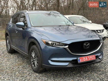 Синий Мазда СХ-5, объемом двигателя 2.5 л и пробегом 76 тыс. км за 19650 $, фото 1 на Automoto.ua