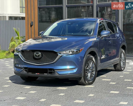 Синий Мазда СХ-5, объемом двигателя 2.5 л и пробегом 102 тыс. км за 16900 $, фото 1 на Automoto.ua