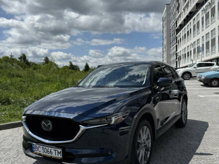 Синий Мазда СХ-5, объемом двигателя 2.49 л и пробегом 129 тыс. км за 21500 $, фото 1 на Automoto.ua