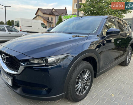 Синий Мазда СХ-5, объемом двигателя 2 л и пробегом 84 тыс. км за 23500 $, фото 1 на Automoto.ua