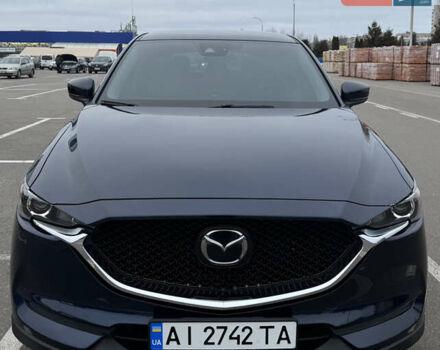 Синий Мазда СХ-5, объемом двигателя 2.49 л и пробегом 46 тыс. км за 22550 $, фото 1 на Automoto.ua