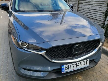 Синий Мазда СХ-5, объемом двигателя 2.5 л и пробегом 59 тыс. км за 23000 $, фото 1 на Automoto.ua