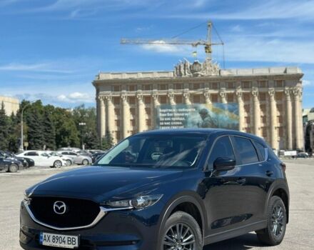Синий Мазда СХ-5, объемом двигателя 2 л и пробегом 123 тыс. км за 22000 $, фото 1 на Automoto.ua