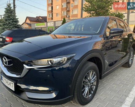 Синий Мазда СХ-5, объемом двигателя 2 л и пробегом 84 тыс. км за 23900 $, фото 1 на Automoto.ua