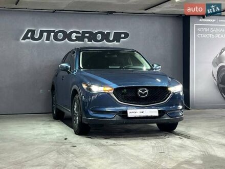 Синий Мазда СХ-5, объемом двигателя 2.5 л и пробегом 142 тыс. км за 18999 $, фото 1 на Automoto.ua