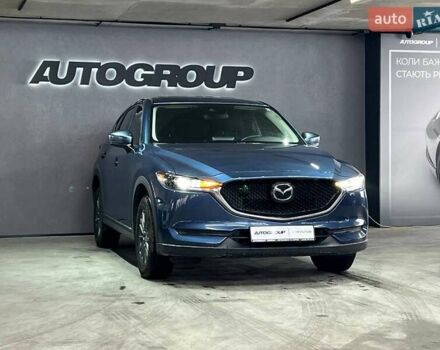 Синий Мазда СХ-5, объемом двигателя 2.5 л и пробегом 142 тыс. км за 18999 $, фото 1 на Automoto.ua