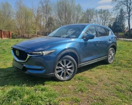 Синий Мазда СХ-5, объемом двигателя 2.5 л и пробегом 48 тыс. км за 15000 $, фото 1 на Automoto.ua