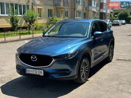 Синий Мазда СХ-5, объемом двигателя 2 л и пробегом 21 тыс. км за 23500 $, фото 1 на Automoto.ua