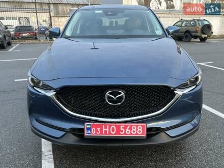 Синий Мазда СХ-5, объемом двигателя 2.5 л и пробегом 97 тыс. км за 18500 $, фото 1 на Automoto.ua