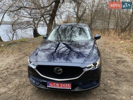 Синий Мазда СХ-5, объемом двигателя 2.49 л и пробегом 45 тыс. км за 21777 $, фото 1 на Automoto.ua