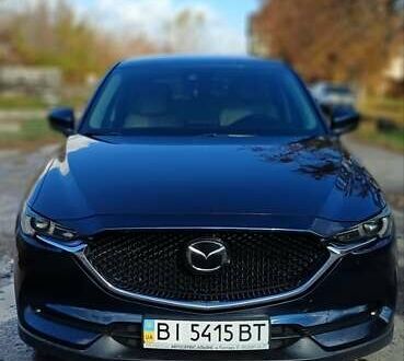 Синий Мазда СХ-5, объемом двигателя 2.49 л и пробегом 46 тыс. км за 22500 $, фото 1 на Automoto.ua