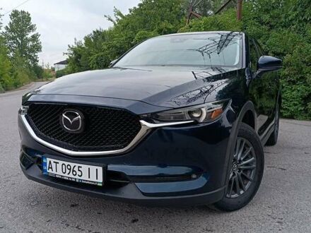Синий Мазда СХ-5, объемом двигателя 2.49 л и пробегом 87 тыс. км за 21500 $, фото 1 на Automoto.ua