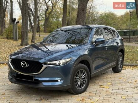 Синий Мазда СХ-5, объемом двигателя 2 л и пробегом 34 тыс. км за 25800 $, фото 1 на Automoto.ua
