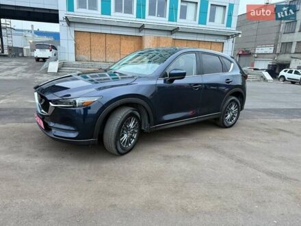 Синий Мазда СХ-5, объемом двигателя 2.5 л и пробегом 65 тыс. км за 21500 $, фото 1 на Automoto.ua