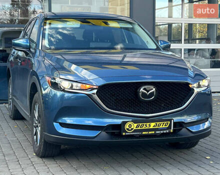 Синий Мазда СХ-5, объемом двигателя 2.49 л и пробегом 63 тыс. км за 23500 $, фото 1 на Automoto.ua