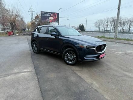 Синий Мазда СХ-5, объемом двигателя 2.5 л и пробегом 63 тыс. км за 23000 $, фото 1 на Automoto.ua