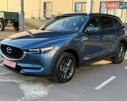 Синий Мазда СХ-5, объемом двигателя 2.5 л и пробегом 76 тыс. км за 20500 $, фото 1 на Automoto.ua