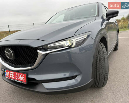 Синий Мазда СХ-5, объемом двигателя 2.5 л и пробегом 73 тыс. км за 21500 $, фото 1 на Automoto.ua