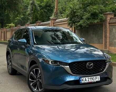 Синий Мазда СХ-5, объемом двигателя 2.5 л и пробегом 51 тыс. км за 23900 $, фото 1 на Automoto.ua