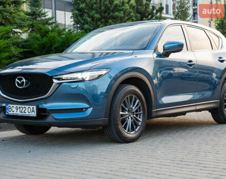 Синий Мазда СХ-5, объемом двигателя 2 л и пробегом 40 тыс. км за 27500 $, фото 1 на Automoto.ua