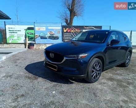 Синий Мазда СХ-5, объемом двигателя 2.49 л и пробегом 163 тыс. км за 19900 $, фото 1 на Automoto.ua