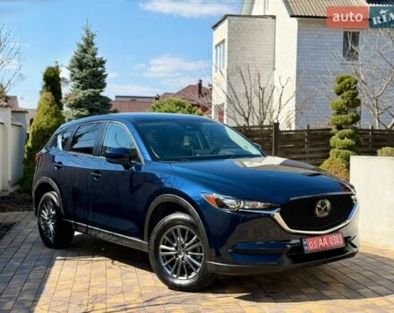 Синий Мазда СХ-5, объемом двигателя 2.5 л и пробегом 110 тыс. км за 21950 $, фото 1 на Automoto.ua