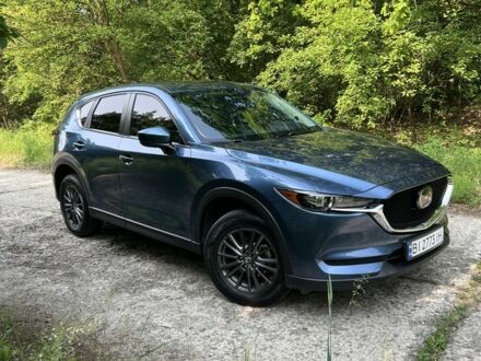 Синий Мазда СХ-5, объемом двигателя 2.5 л и пробегом 125 тыс. км за 20000 $, фото 1 на Automoto.ua