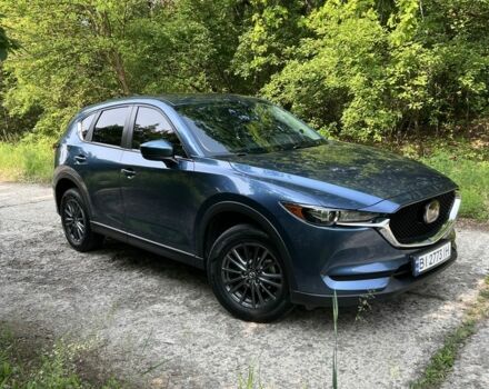 Синий Мазда СХ-5, объемом двигателя 2.5 л и пробегом 125 тыс. км за 20000 $, фото 1 на Automoto.ua