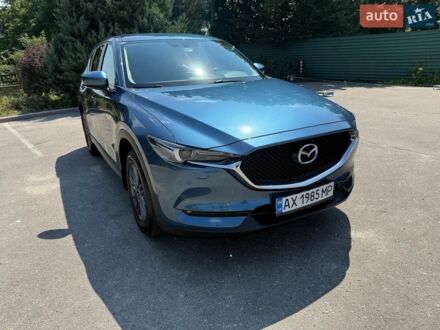 Синий Мазда СХ-5, объемом двигателя 2 л и пробегом 58 тыс. км за 23700 $, фото 1 на Automoto.ua