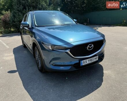 Синий Мазда СХ-5, объемом двигателя 2 л и пробегом 58 тыс. км за 23700 $, фото 1 на Automoto.ua