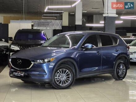 Синий Мазда СХ-5, объемом двигателя 2.5 л и пробегом 58 тыс. км за 21499 $, фото 1 на Automoto.ua