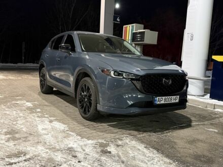 Синий Мазда СХ-5, объемом двигателя 2.5 л и пробегом 57 тыс. км за 26000 $, фото 1 на Automoto.ua