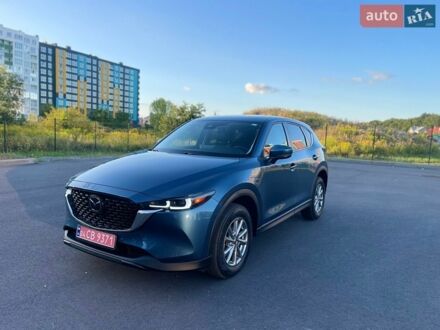 Синий Мазда СХ-5, объемом двигателя 2.5 л и пробегом 67 тыс. км за 23400 $, фото 1 на Automoto.ua