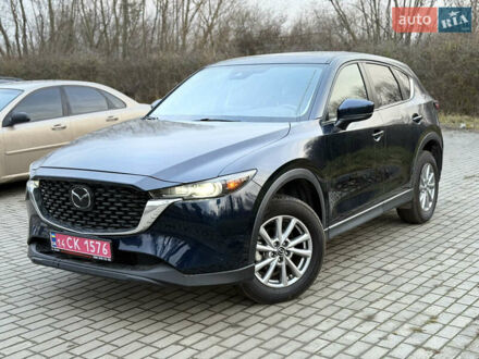 Синий Мазда СХ-5, объемом двигателя 2.5 л и пробегом 81 тыс. км за 22900 $, фото 1 на Automoto.ua