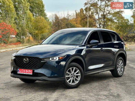 Синий Мазда СХ-5, объемом двигателя 2.5 л и пробегом 29 тыс. км за 22700 $, фото 1 на Automoto.ua