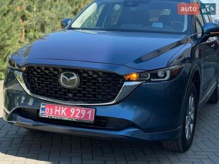 Синий Мазда СХ-5, объемом двигателя 2.5 л и пробегом 44 тыс. км за 22200 $, фото 1 на Automoto.ua