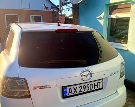 Мазда СХ-7 2006 в Харькове на Automoto.ua Белый Мазда СХ-7, объемом двигателя 2.3 л и пробегом 94 тыс. км за 5700 $, фото 2 на Automoto.ua