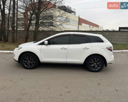 Белый Мазда СХ-7, объемом двигателя 2.3 л и пробегом 297 тыс. км за 4500 $, фото 3 на Automoto.ua