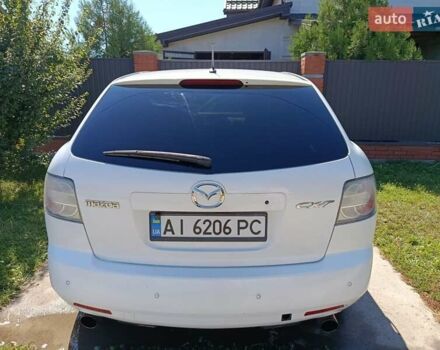 Белый Мазда СХ-7, объемом двигателя 2.3 л и пробегом 170 тыс. км за 7300 $, фото 1 на Automoto.ua
